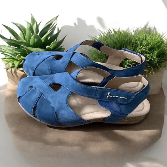 Hotter Blue Women's Sandals - Picture 1 of 11